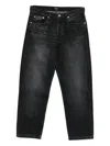 Apc Solal Straight Jeans In Black