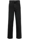 Apc Indigo Martin Jeans In Black