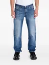 Apc Straight-leg Jeans In Blue