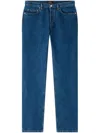 Apc Straight-leg Denim Pants In Blue