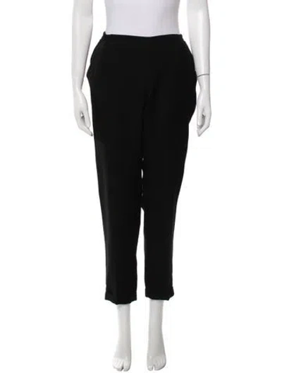 Pre-owned Apc Straight Leg Pants In Black