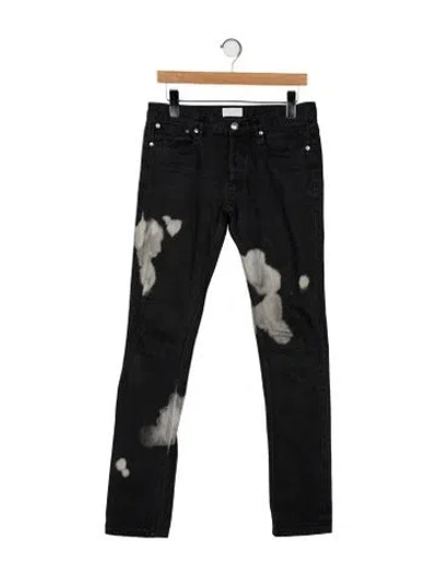 Pre-owned Apc Straight Leg Pants In Black