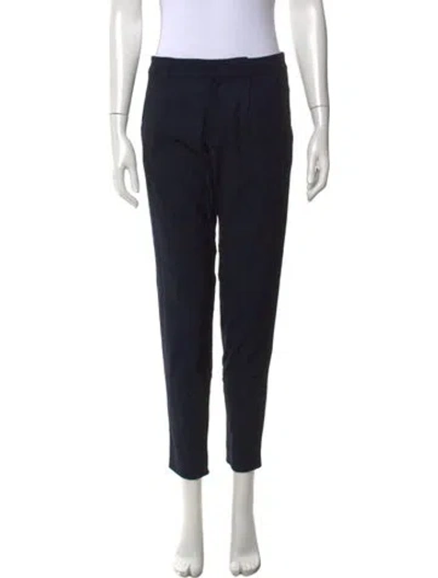 Pre-owned A.p.c. Straight Leg Pants In Black