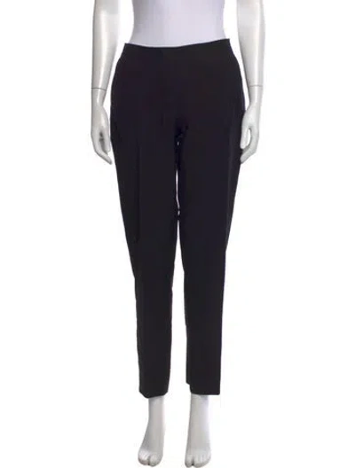 Pre-owned A.p.c. Straight Leg Pants In Black