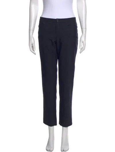 Pre-owned Apc Straight Leg Pants In Blue