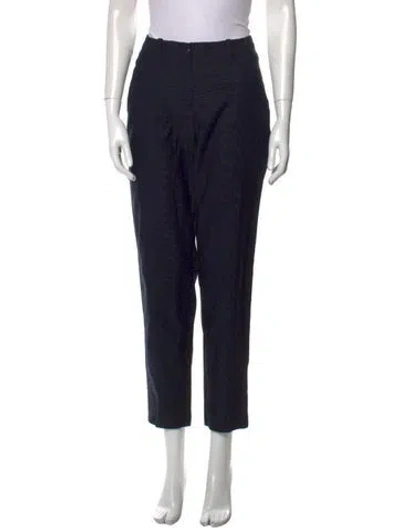 Pre-owned Apc Straight Leg Pants In Blue