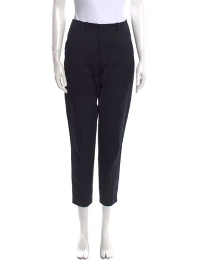 Pre-owned Apc Straight Leg Pants In Blue