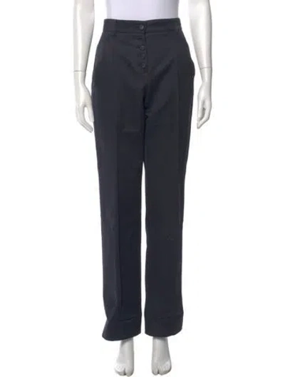 Pre-owned Apc Straight Leg Pants In Blue