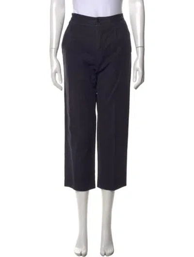 Pre-owned A.p.c. Straight Leg Pants In Blue