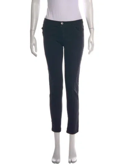 Pre-owned A.p.c. Straight Leg Pants In Blue