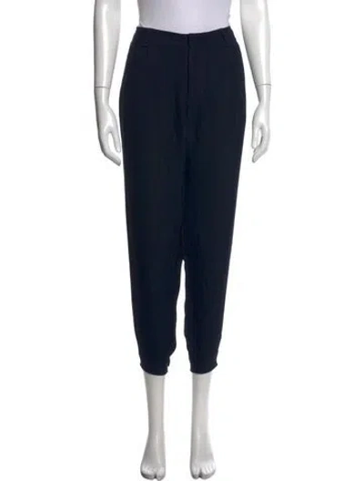 Pre-owned A.p.c. Straight Leg Pants In Blue