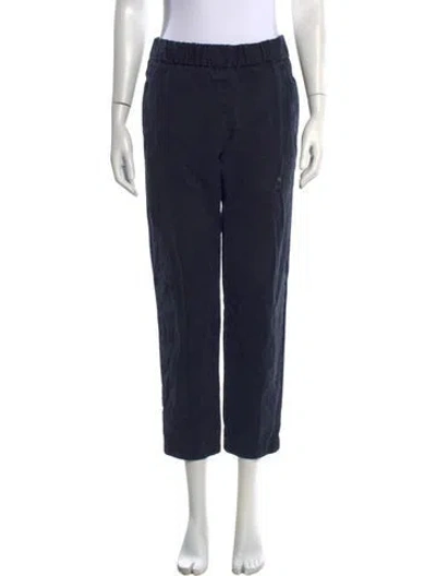 Pre-owned A.p.c. Straight Leg Pants In Blue
