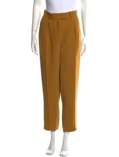 Pre-owned Apc Straight Leg Pants In Brown