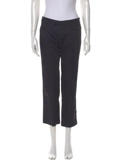 Pre-owned A.p.c. Straight Leg Pants In Gray