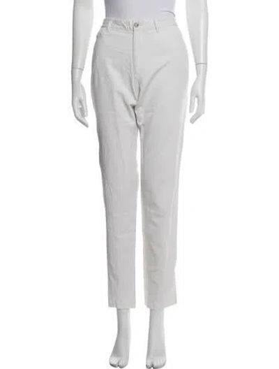 Pre-owned A.p.c. Straight Leg Pants In Grey