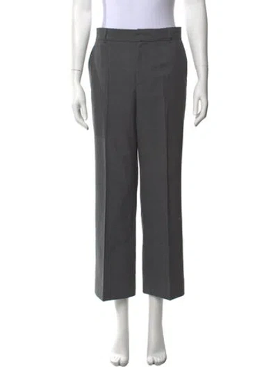Pre-owned A.p.c. Straight Leg Pants In Grey
