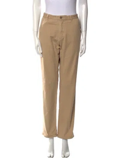 Pre-owned A.p.c. Straight Leg Pants In Neutral