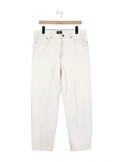 Pre-owned A.p.c. Straight Leg Pants In Neutral