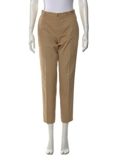 Pre-owned A.p.c. Straight Leg Pants In Neutral