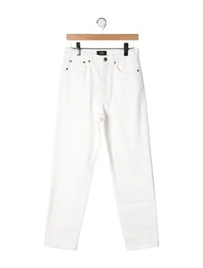 Pre-owned A.p.c. Straight Leg Pants In Neutrals