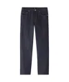 Apc Petit New Standard Raw Denim Indigo Jeans In Black