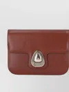 Apc A.p.c. Astra Leather Small Bag In Brown