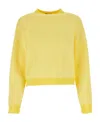 Apc A.p.c. Striped Knit Jumper In Yellow