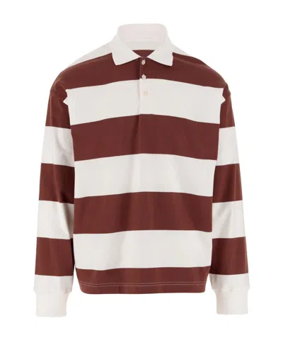 APC A.P.C. STRIPED POLO SHIRT