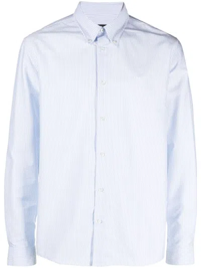 APC STRIPED COTTON SHIRT