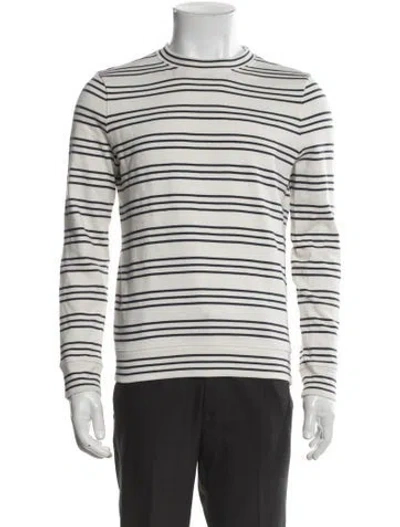 Pre-owned A.p.c. Striped Long Sleeve Shirt In Multi