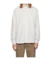 Apc A.p.c. Edouard Brodé Shirt In White