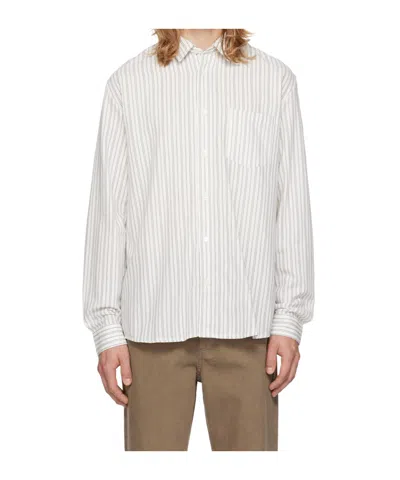 APC STRIPED LONG-SLEEVED SHIRT