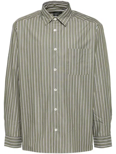 Apc Striped Malo Shirt In Multi