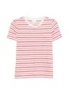 Apc A. P.c. Striped Pocket T-shirt In Multi