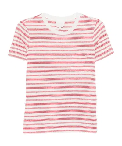 A.P.C. STRIPED POCKET T-SHIRT