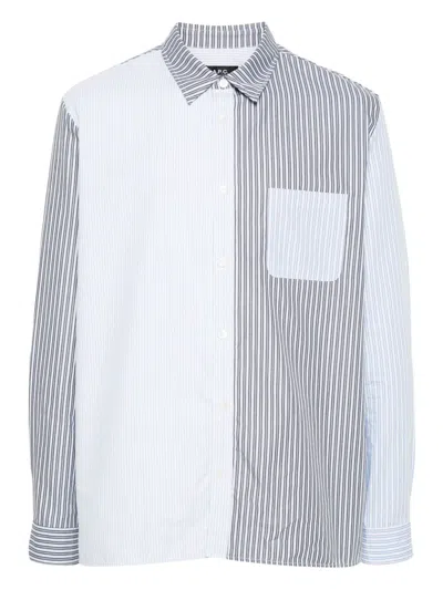 Apc Striped Shirt In Multi