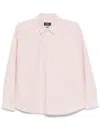 Apc A.p.c. Casual Shirt In Red