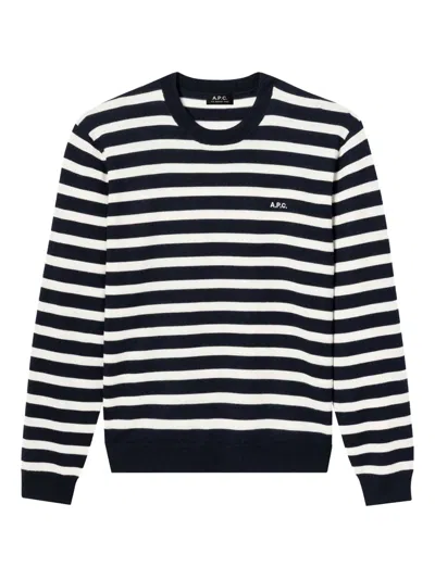 APC STRIPED SWEATER