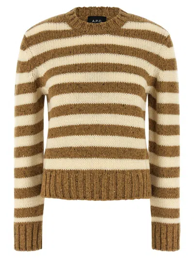 APC A.P.C. STRIPED SWEATER