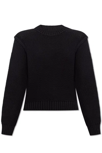 Apc A.p.c. Striped Sweater In Lzz Black