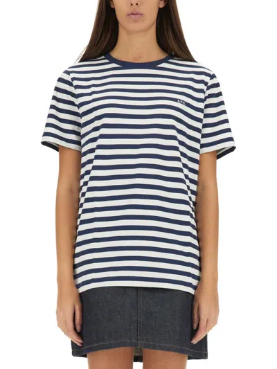 APC A.P.C. STRIPED T-SHIRT