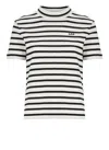 Apc A.p.c. Caroll Cotton Crew-neck T-shirt In White