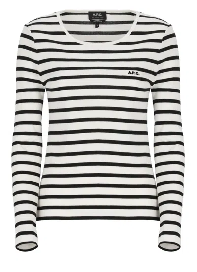 A.p.c. Sweaters In Black