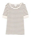 A.p.c. Striped T-shirt In White