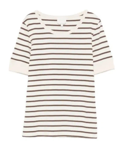 A.P.C. STRIPED T-SHIRT