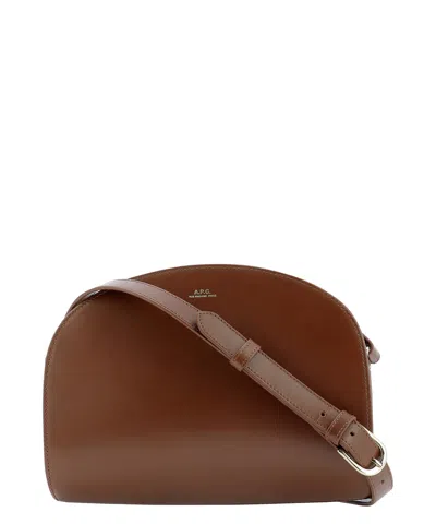 Apc Stylish And Chic Brown Crossbody Handbag For Women