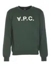 Apc A.p.c. Sweaters In Green
