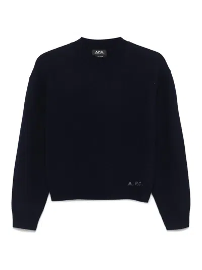Apc A.p.c. Sweatshirt In Black