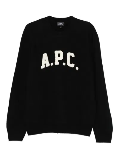 Apc A.p.c. Sweaters Black