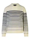 Apc Cream Wool Billie Sweater In Crema